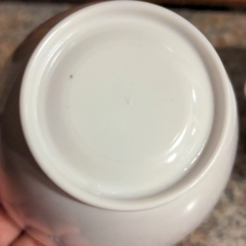 Vintage Melmac Set Sugar Lid Creamer Melamine White Pair Set Like new
